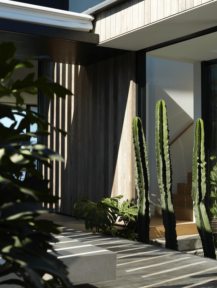 The material selection merges a sense of casual comfort with enduring strength.