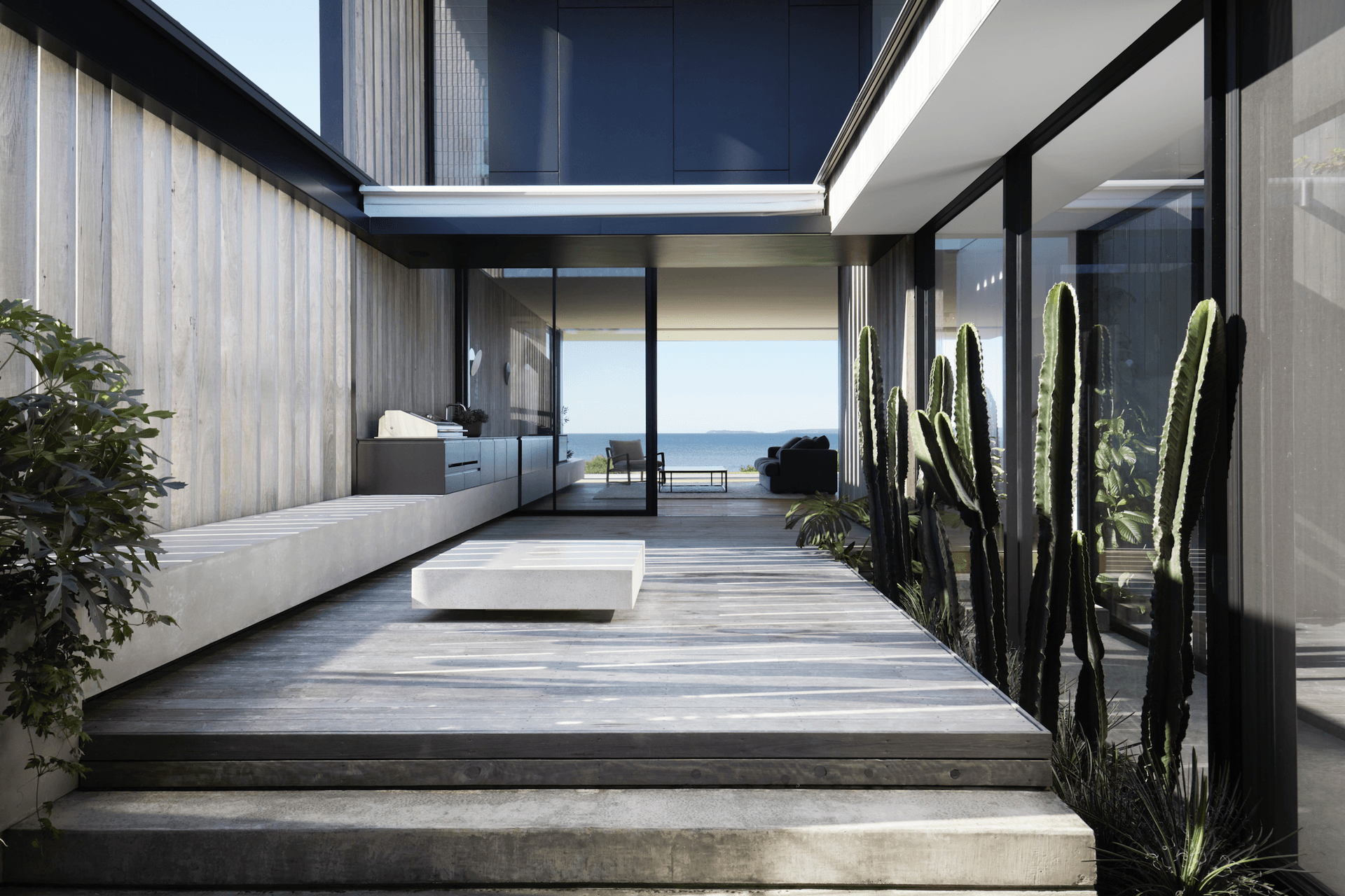 The home was designed to provide a canvas where a multi-generational family could get together, connect and share memories to strengthen their bond.