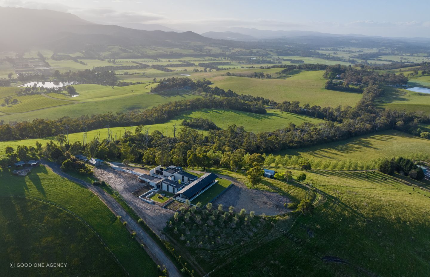 The stunning property set atop the Yarra Valley