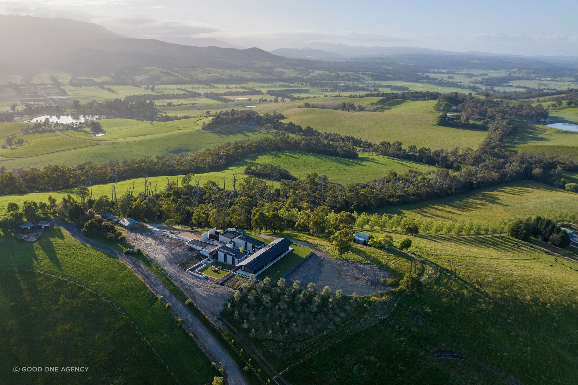 The stunning property set atop the Yarra Valley