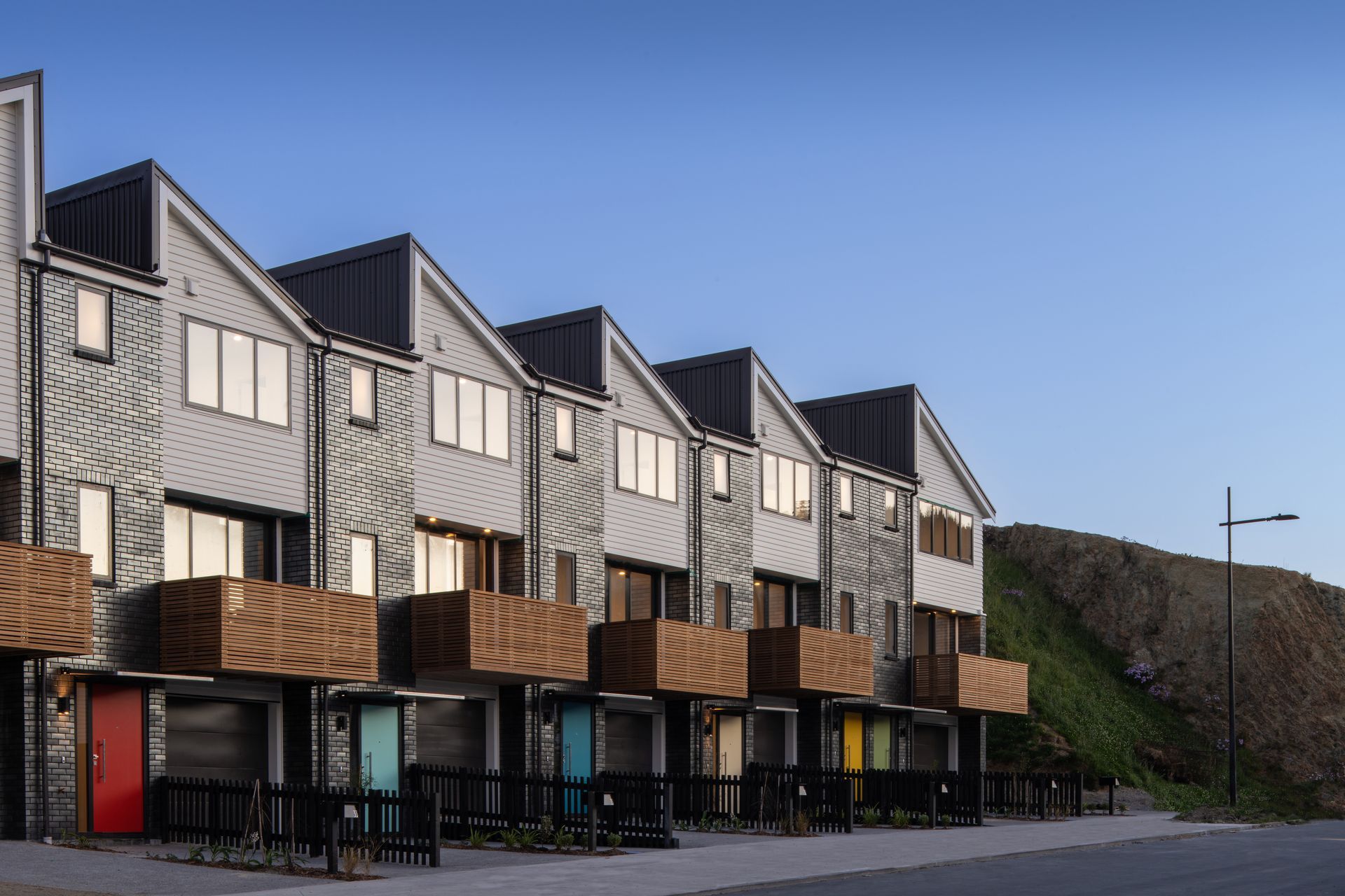 The development has 160 dwellings in a range of typologies.