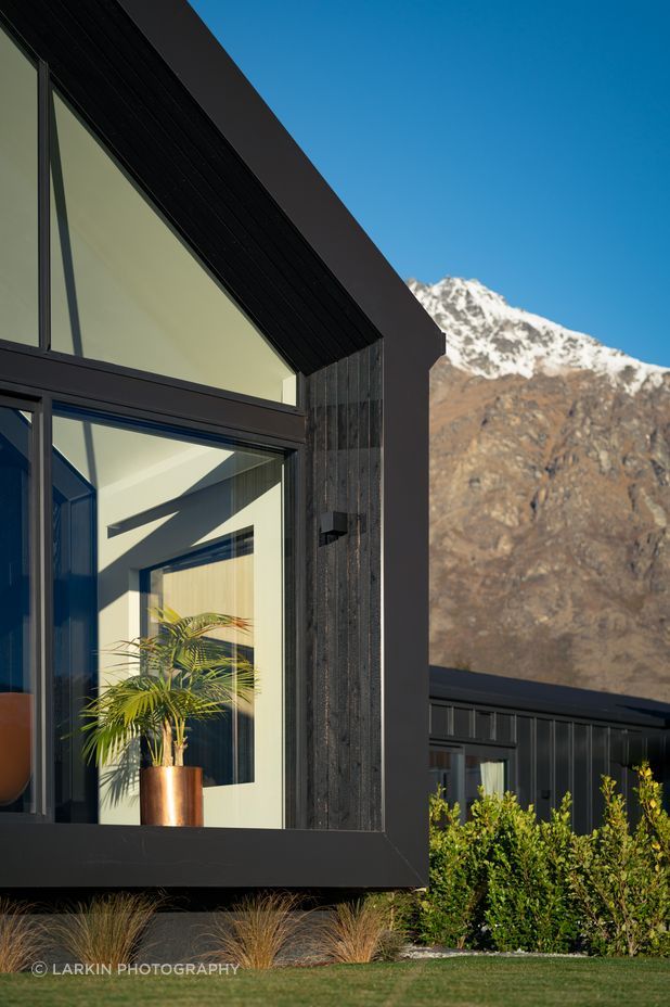 The rich palette works in harmony with the landscape