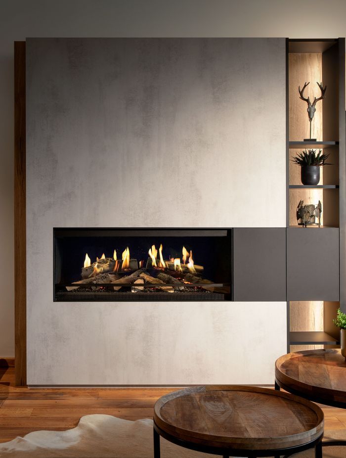 Kalfire electric fireplace.