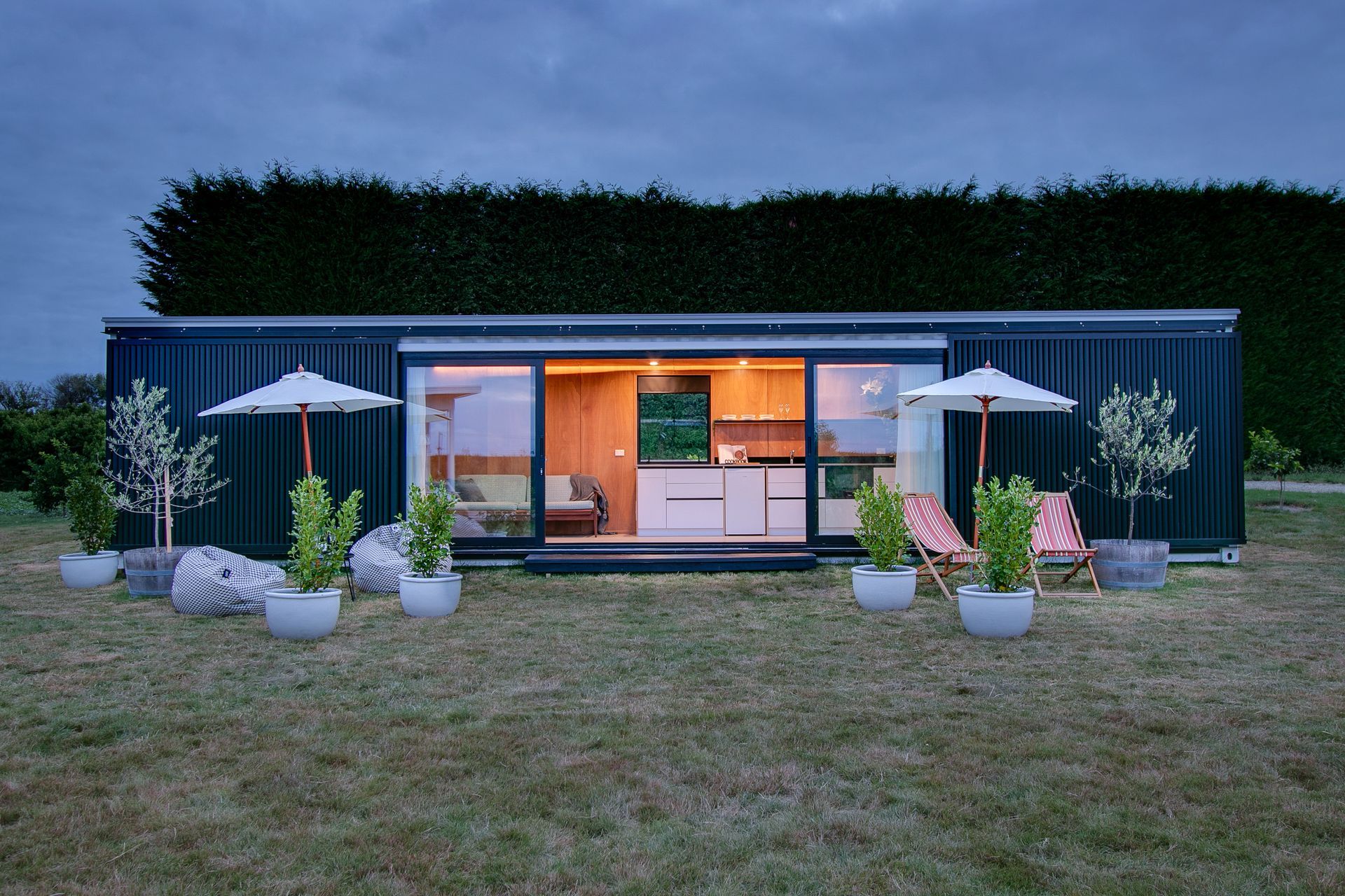 An exciting experimental shipping container home by Architecture & Interiors