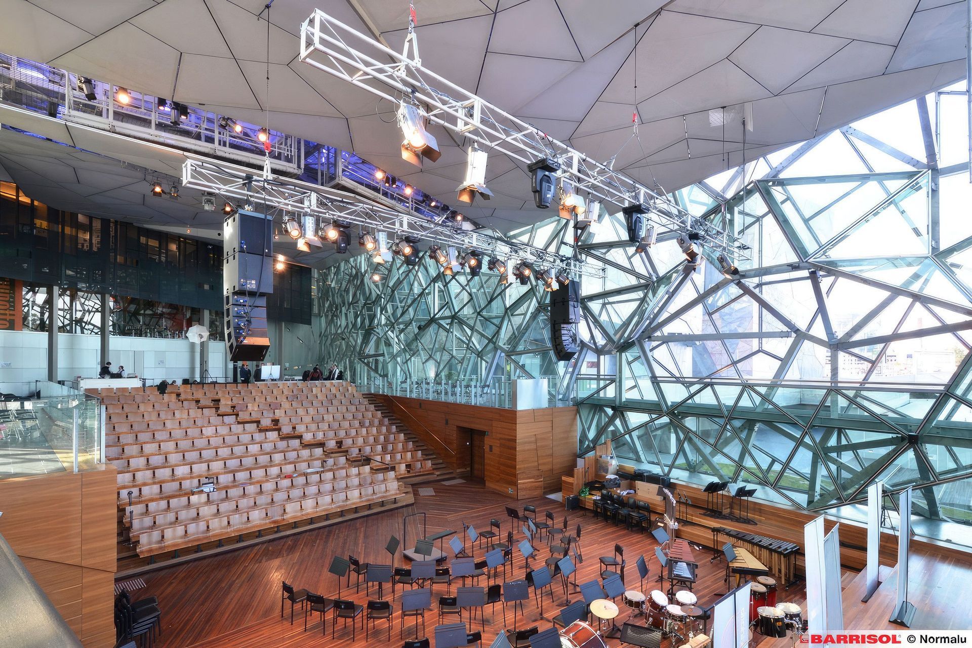 Melbourne’s Federation Square.