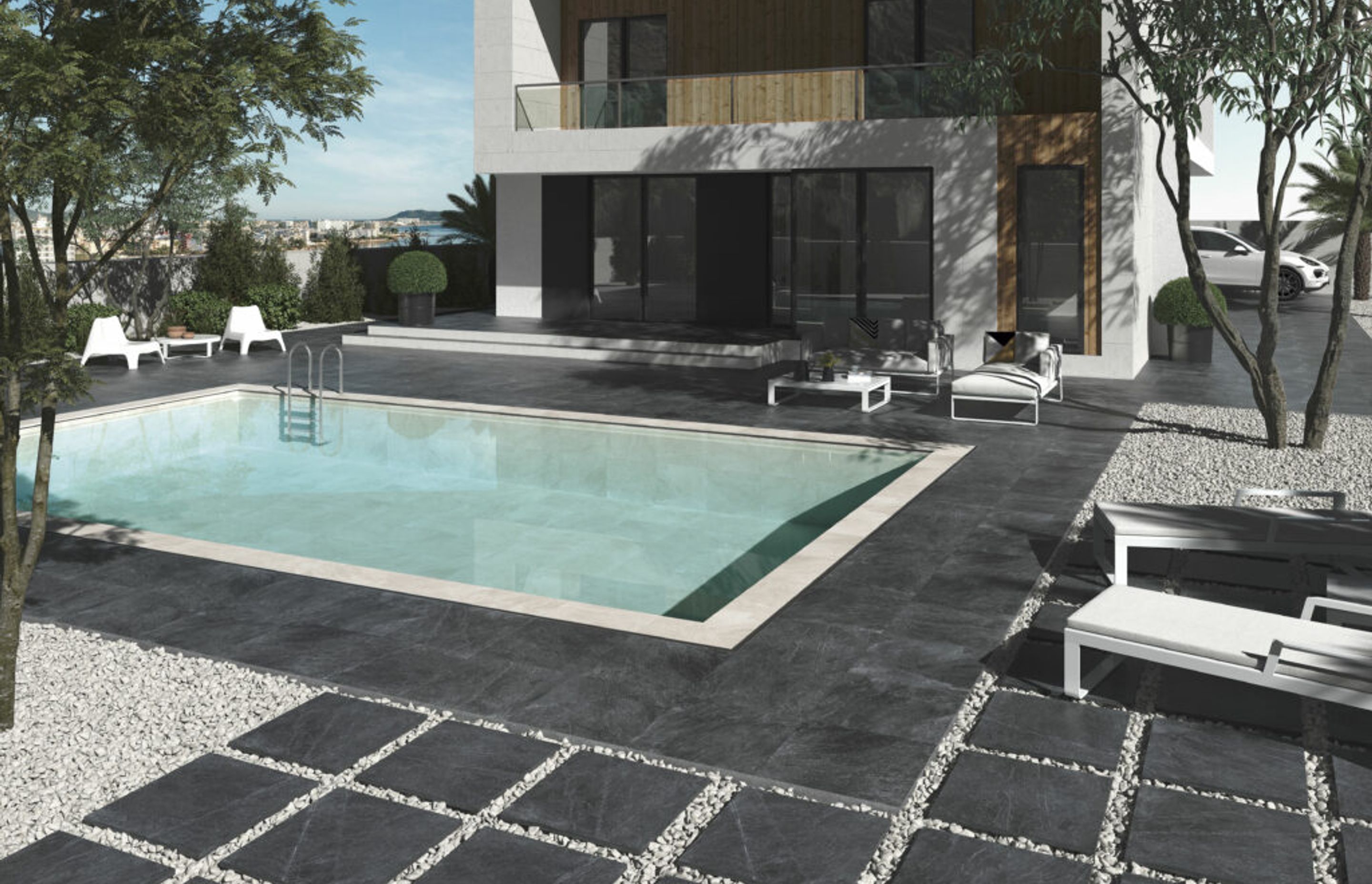 Thanks to the new Smooth &amp; Grip range of tiles from Spanish producer, Vitacer, it is now possible to specify the same tile for use both indoors and outdoors.