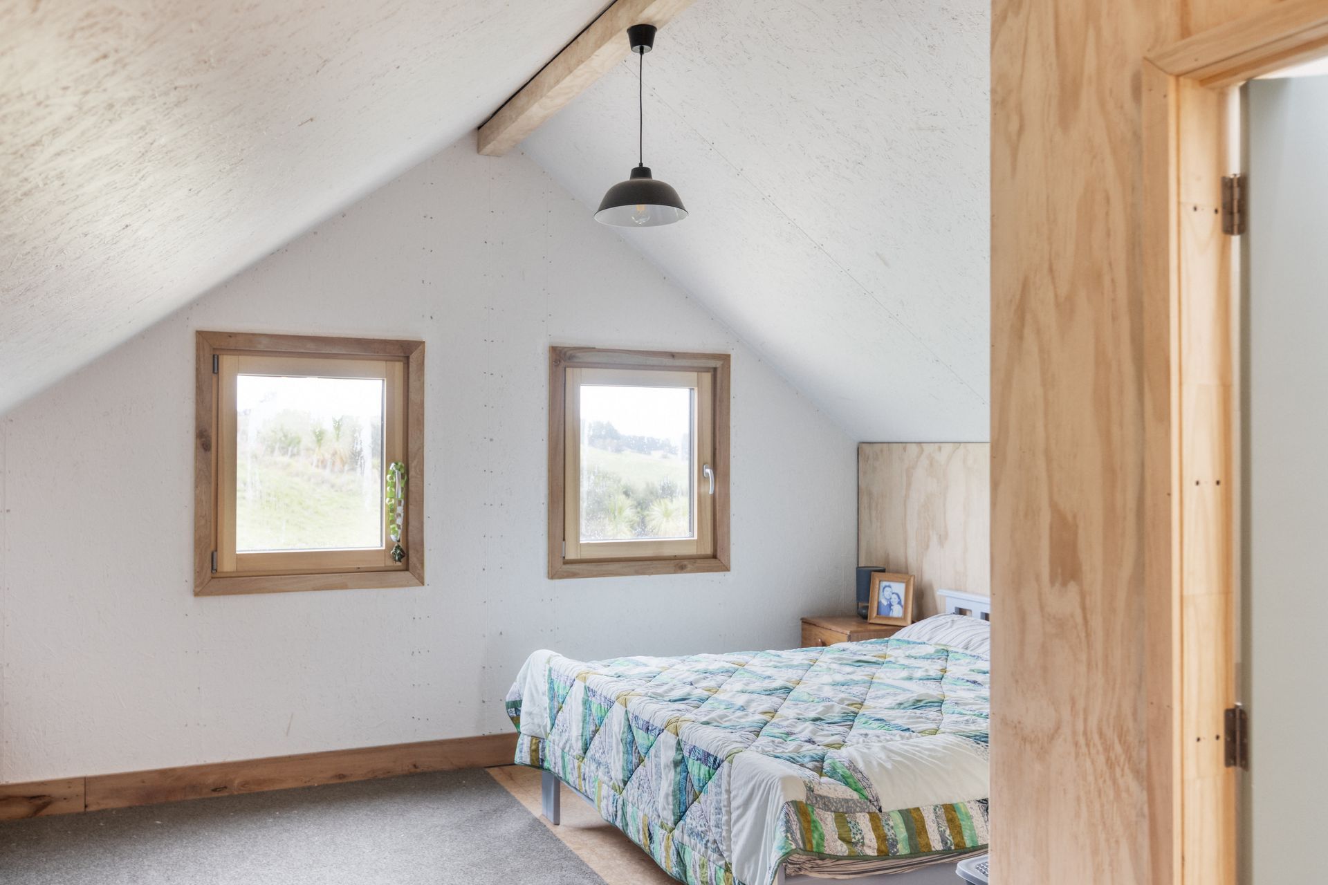 “Carpet is one of the worst things you can put in the building for embodied carbon, because the maintenance, repair and replacement. So that's why we quite like rugs and throws.”