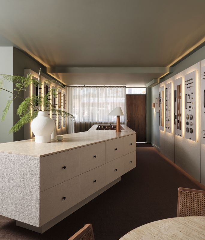 A new handle showroom offers specifiers and passersby a tactile experience in Paddington