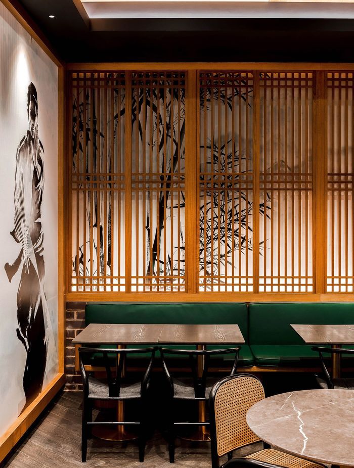 Elvin Tan's design blends undeniably Chinese imperial elements.