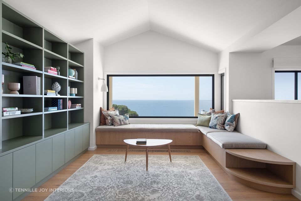 Incredible view inside of a Victorian home designed by Tennille Joy Interiors.