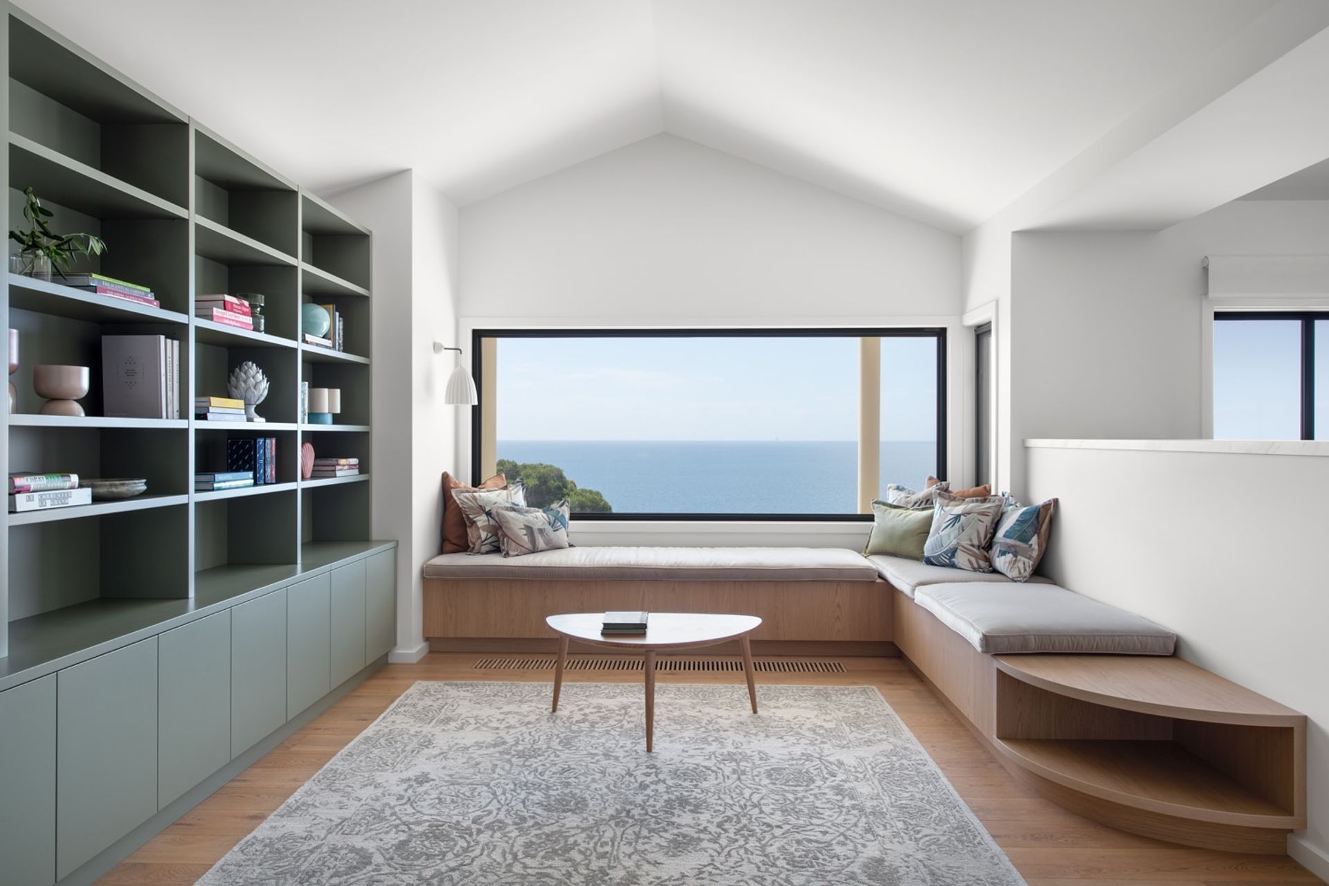 Incredible view inside of a Victorian home designed by Tennille Joy Interiors.