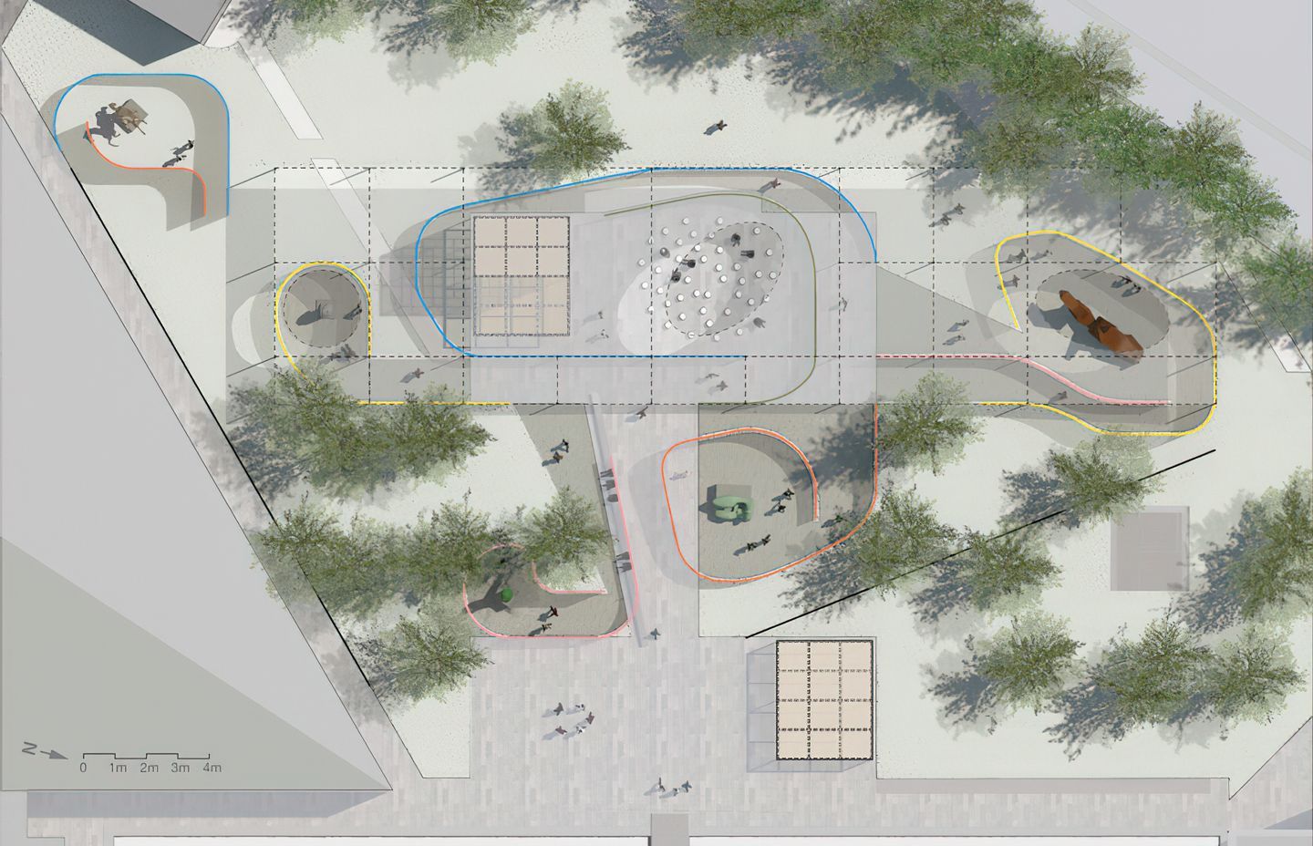 Plan view of concept