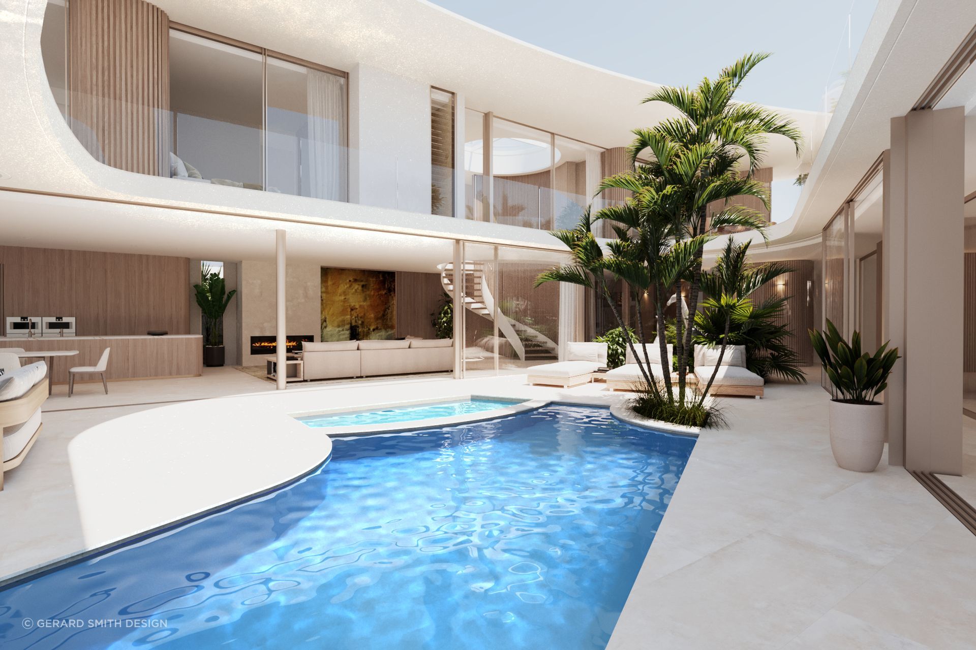 The Quay's luxurious pool