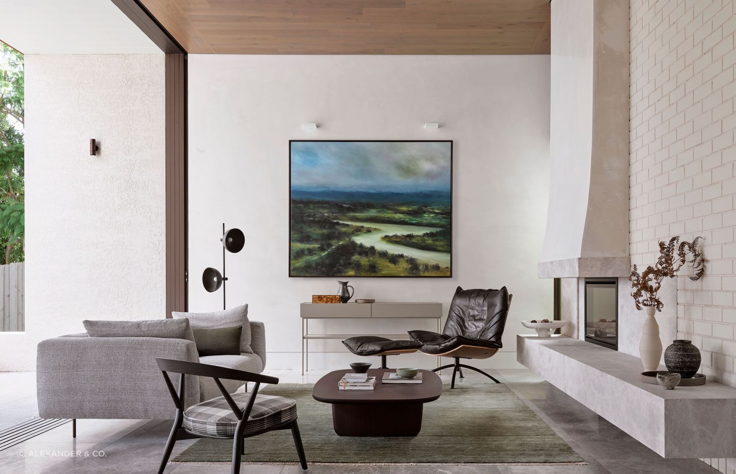 Spotted Gum House by Alexander &amp; Co. | Photography by Anson Smart