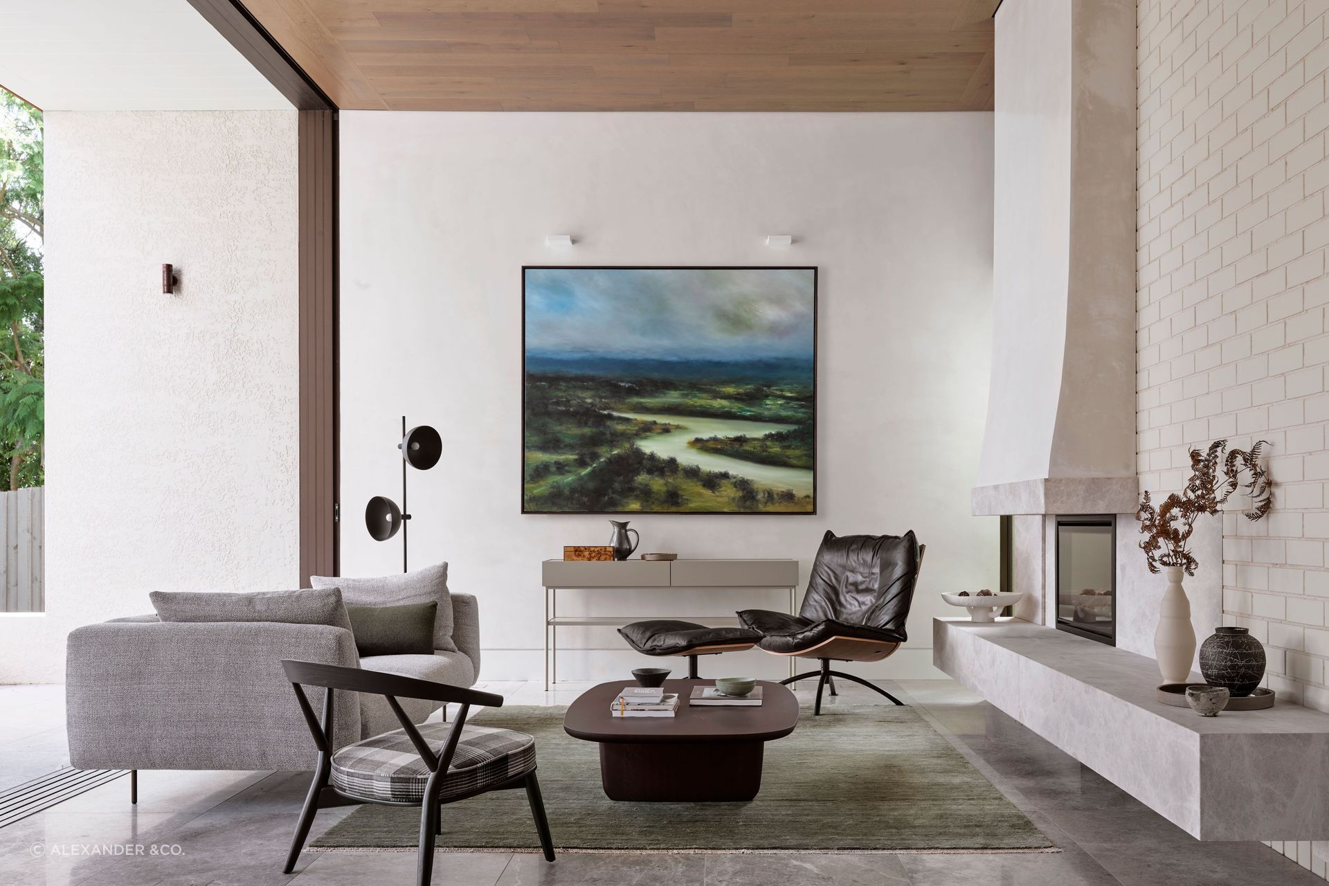 Spotted Gum House by Alexander &amp; Co. | Photography by Anson Smart