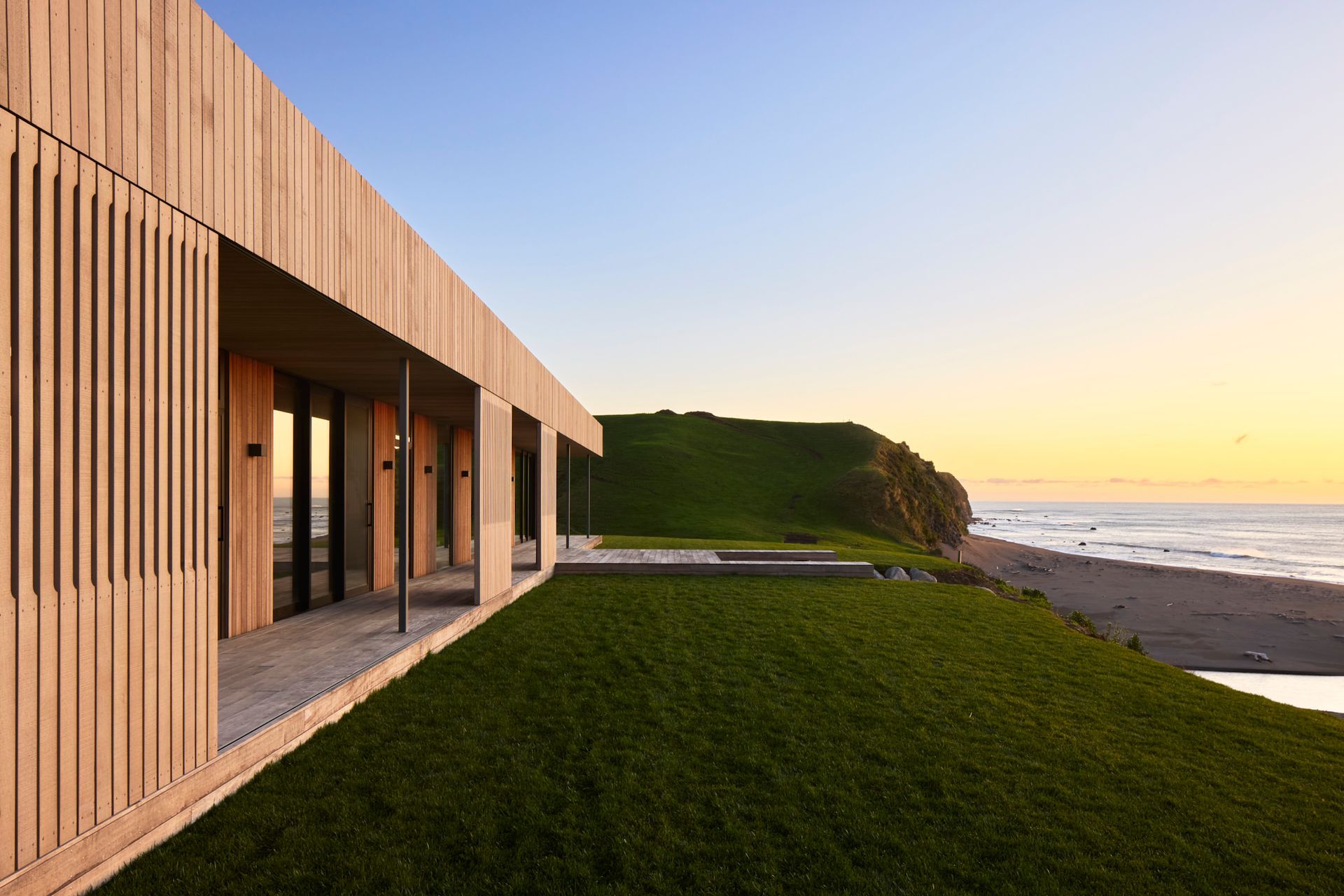 The perfect location for a sunset stroll