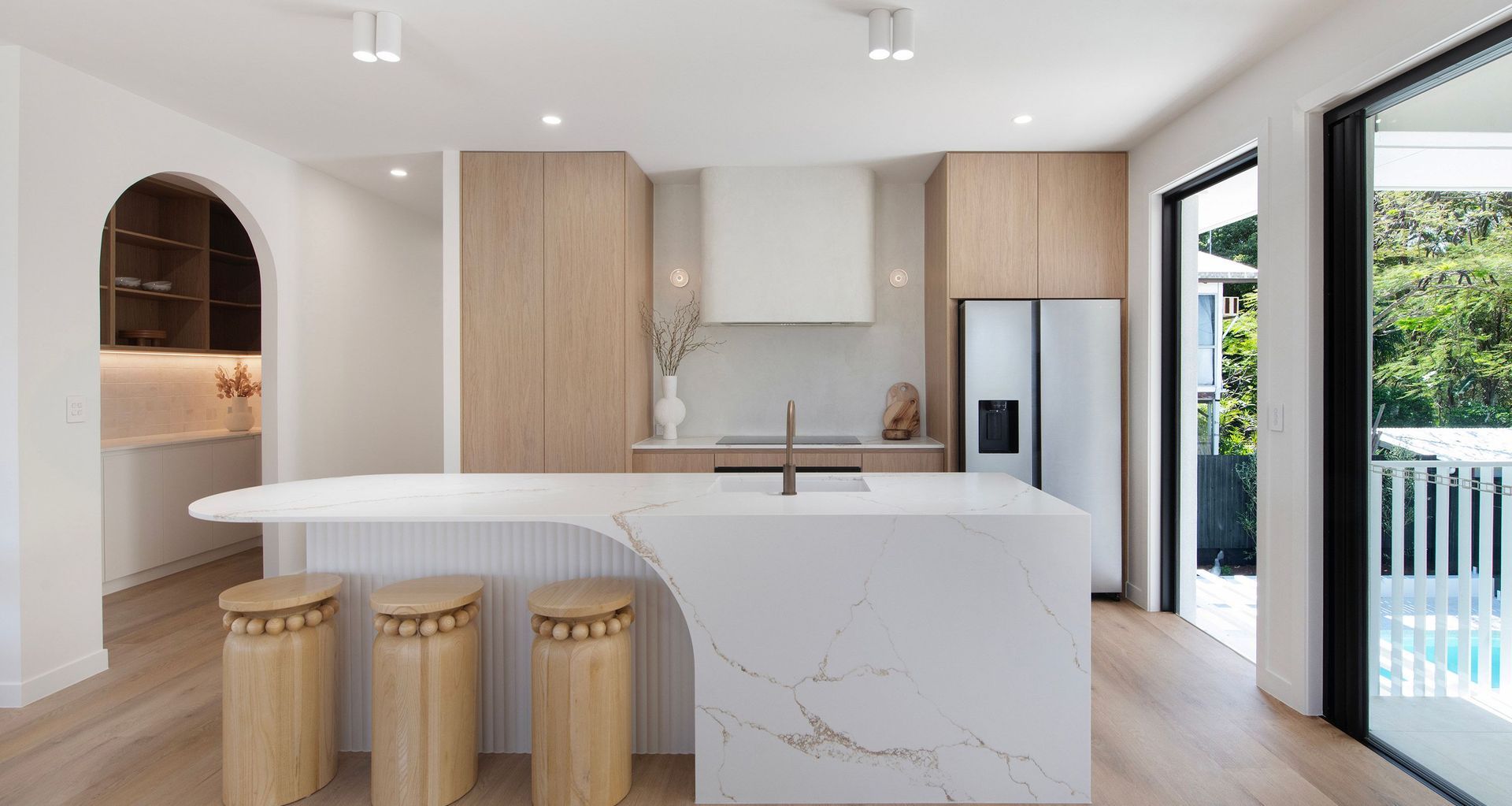 WK Stone's new Crystalline silica free range, Quantum Zero in Verona Gold.