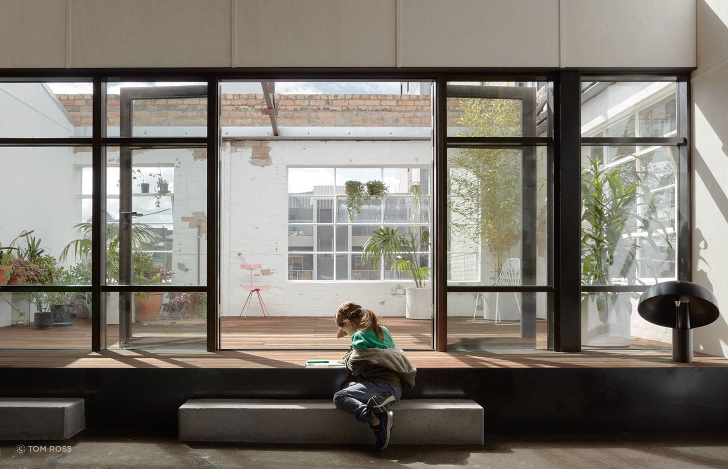 A commitment to a low carbon footprint extends to the interior, where locally sourced plywood adds warmth and doubles as a carbon store, reinforcing Breathe's dedication to a responsibility and sustainability ethos.