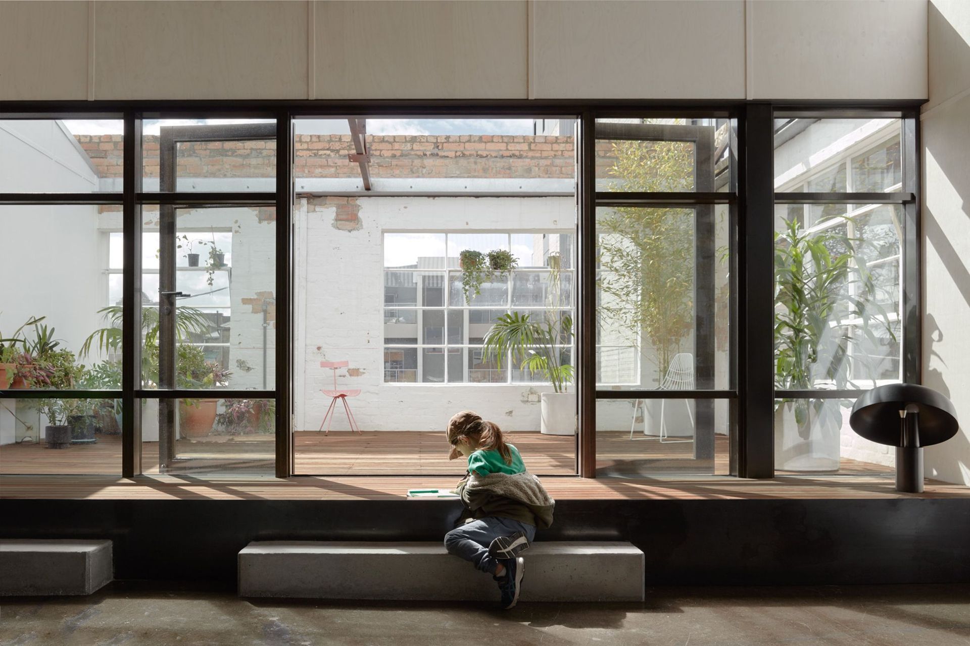 A commitment to a low carbon footprint extends to the interior, where locally sourced plywood adds warmth and doubles as a carbon store, reinforcing Breathe's dedication to a responsibility and sustainability ethos.