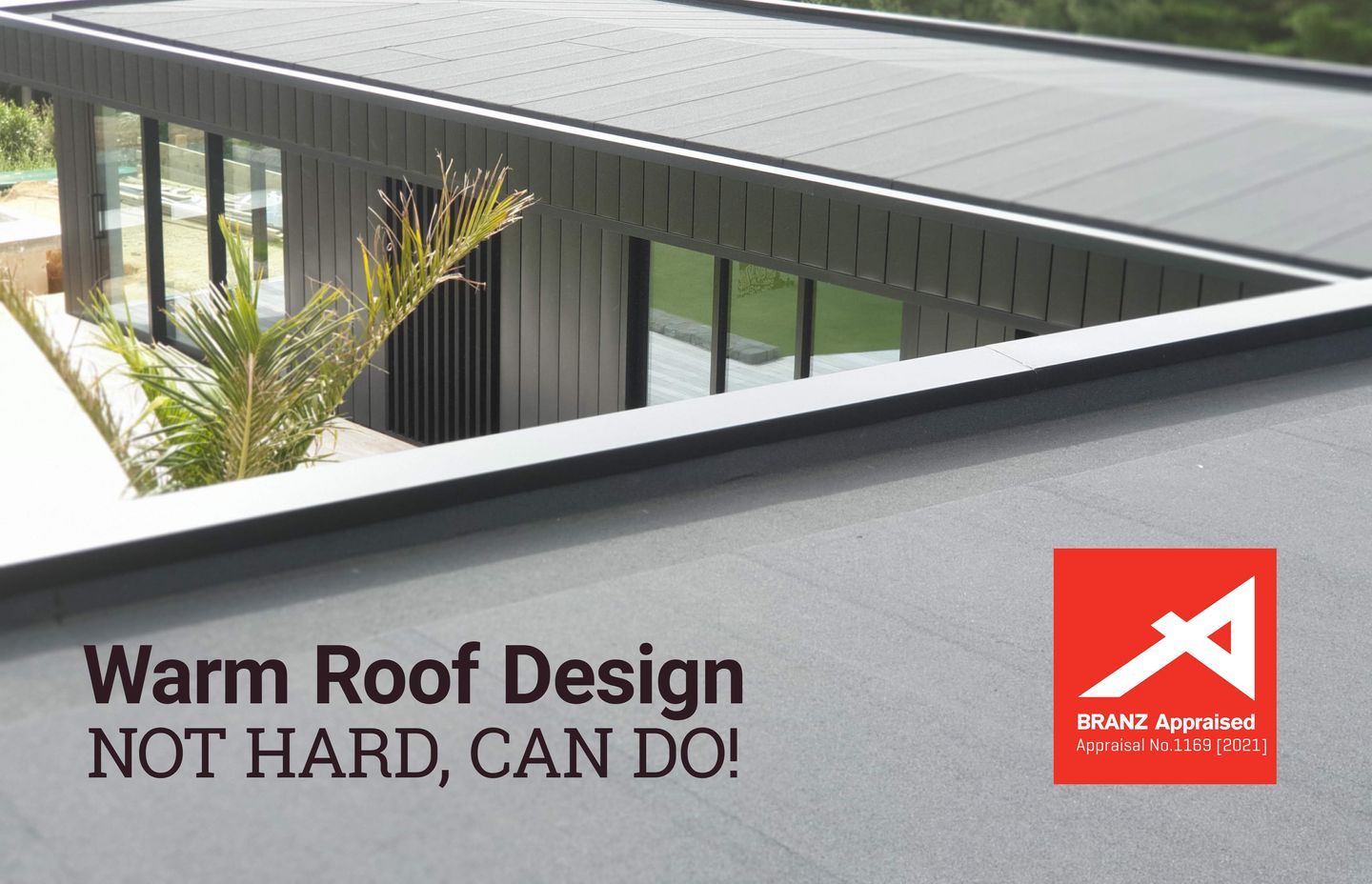New SOPREMA Warm roof Appraisal allows design flexibility