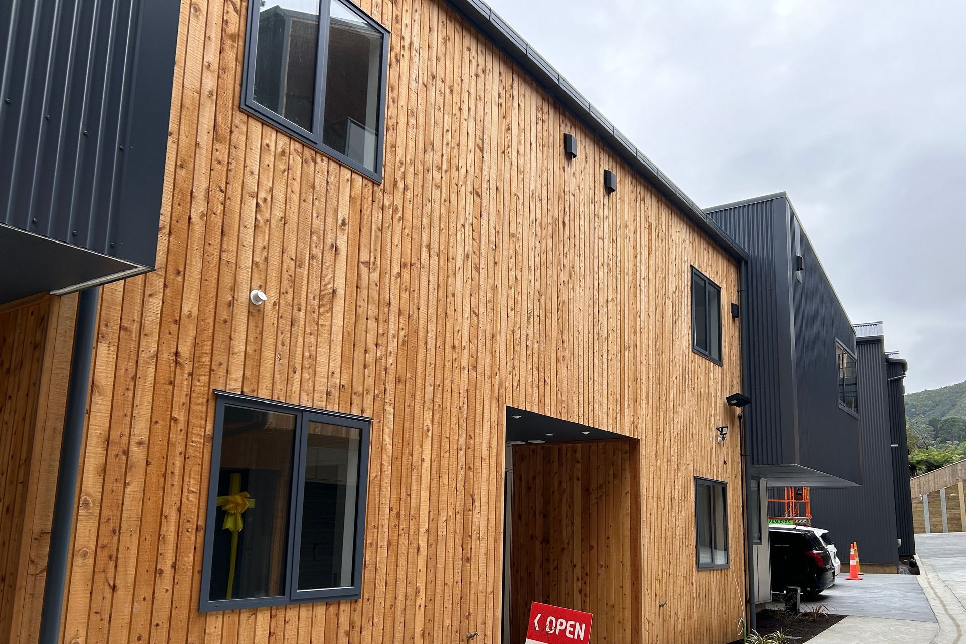 Environmentally conscious cladding.