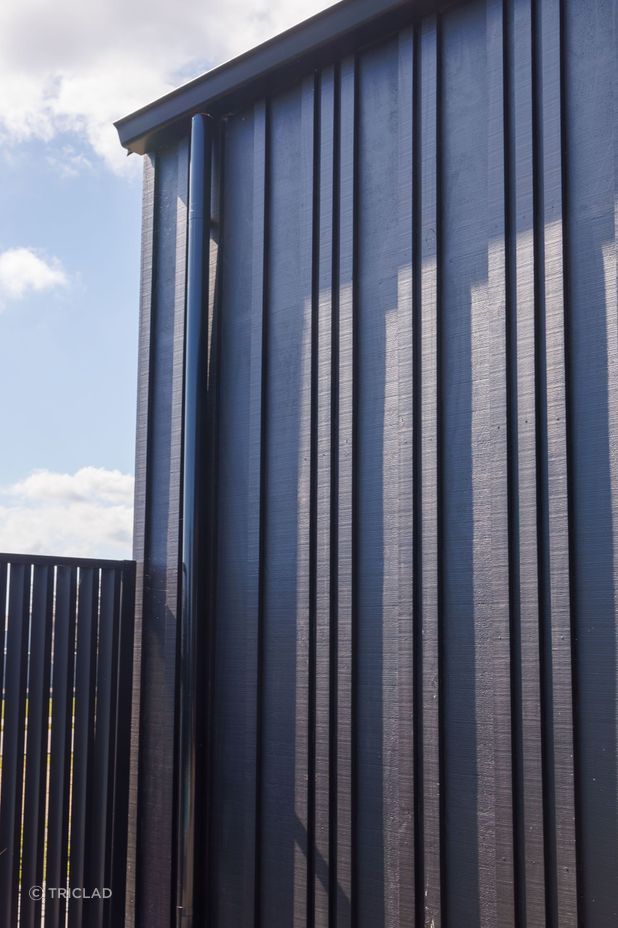 All of Triclad’s exterior cladding options are made from the very environment they were designed to guard against.