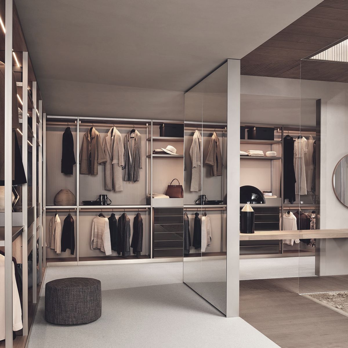 A step-by-step guide to designing a walk-in wardrobe