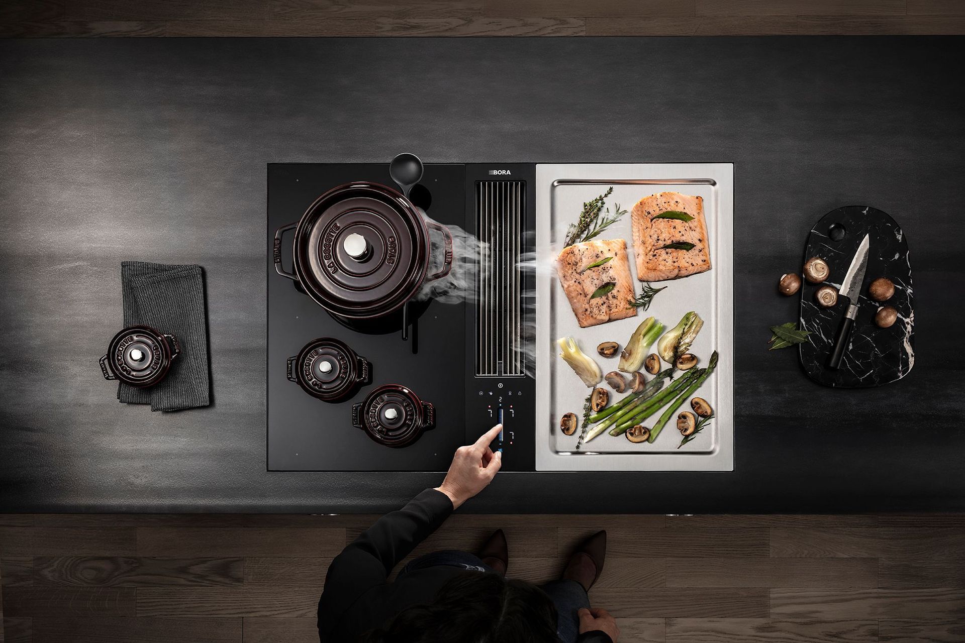 All important functions can be intuitively accessed at the push of a button.