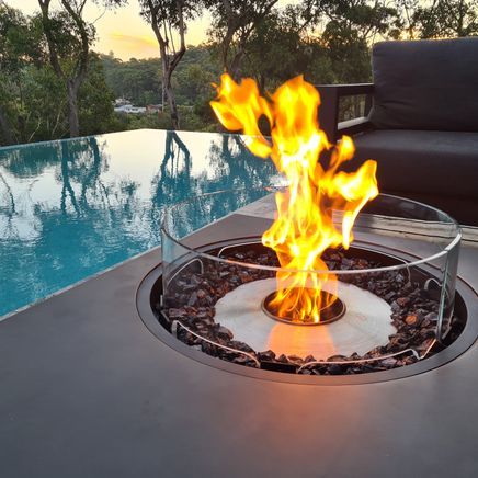 Add some heat to your outdoor space with these firepits