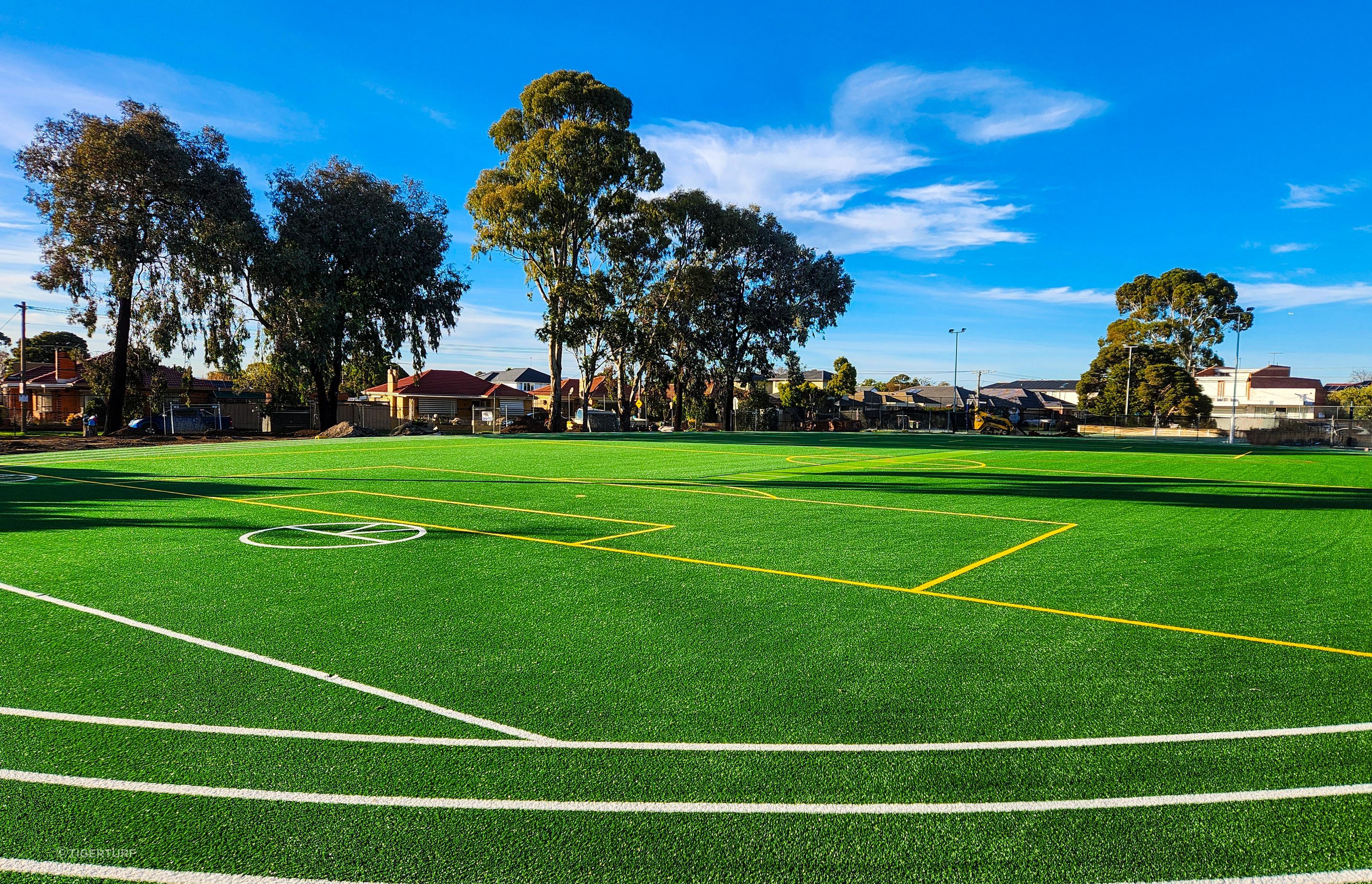 A 3000sqm multisport surface for Keilor Heights Primary School by TigerTurf