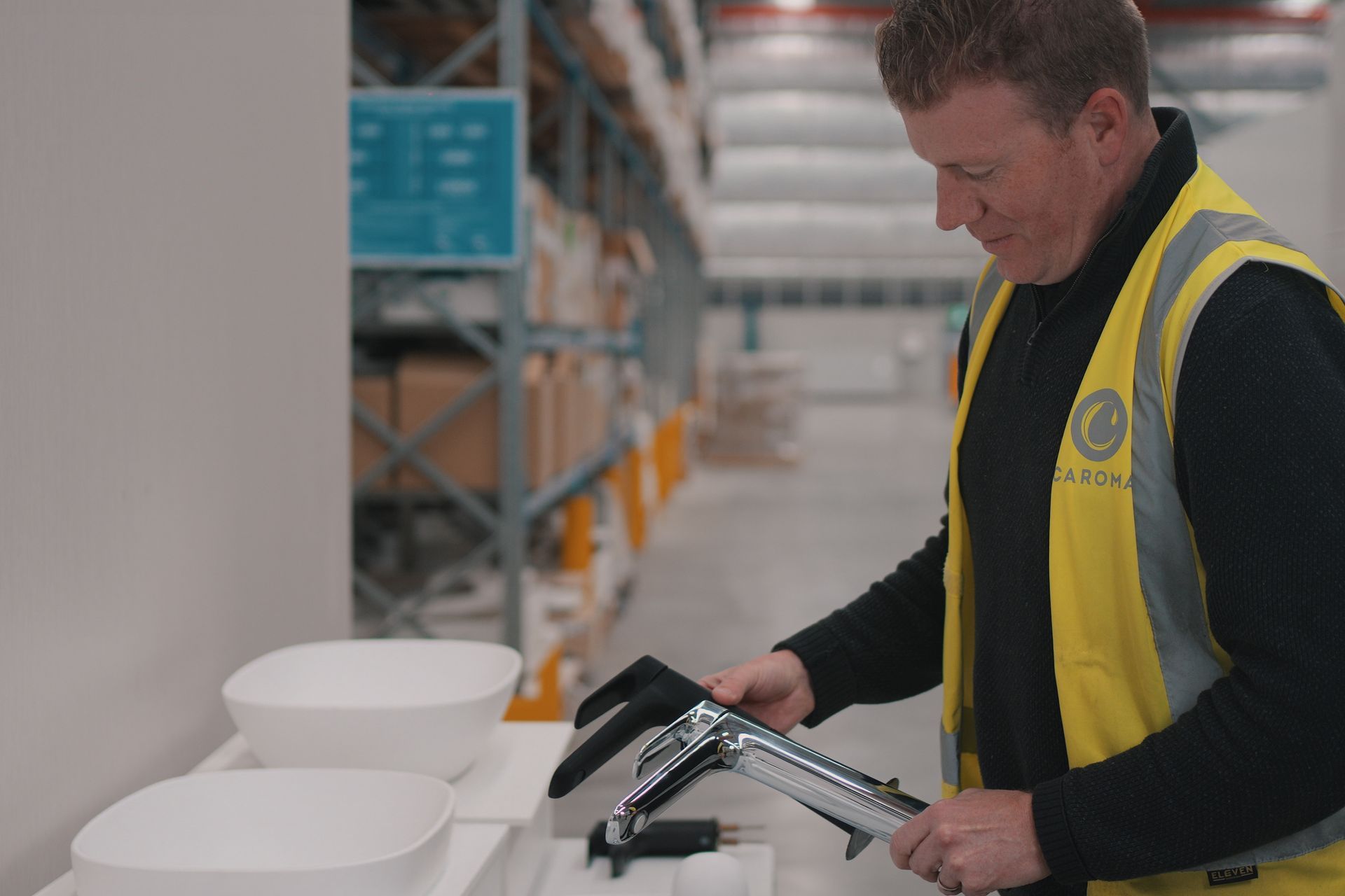 Luke Di Michiel, Lead Industrial Designer at GWA Group for Caroma.