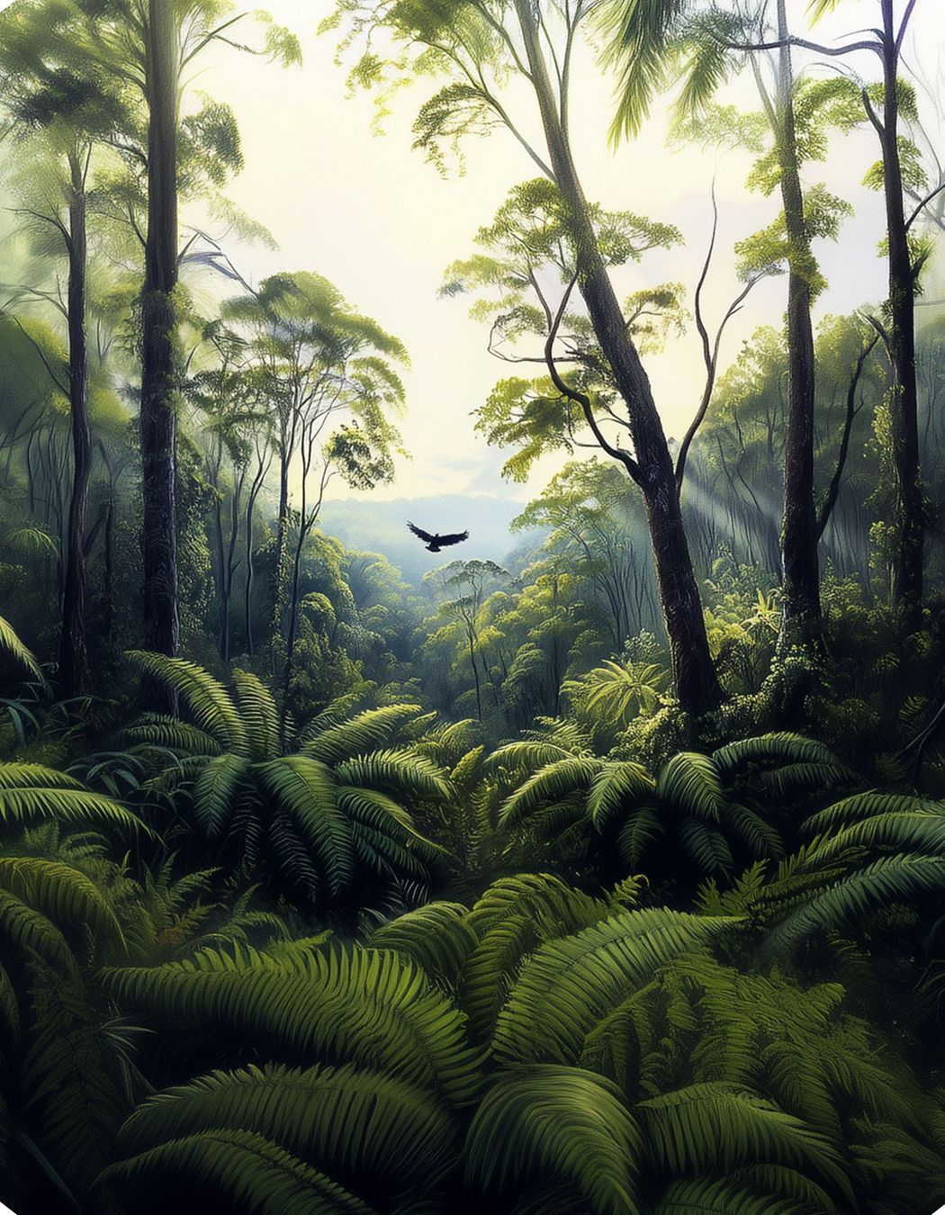 A close up of the ‘Tararua’ design.