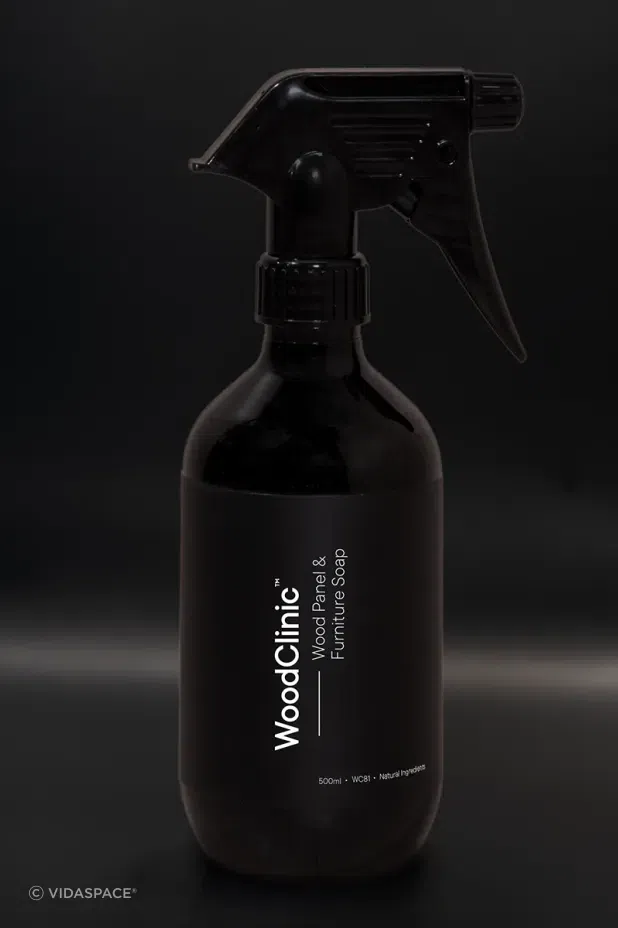 Wood Panel & Furniture Cleaner – A versatile solution for cabinetry and wall panelling, maintaining consistency across your interior.