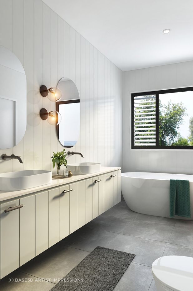 Bathroom by BASE3D Artist Impressions