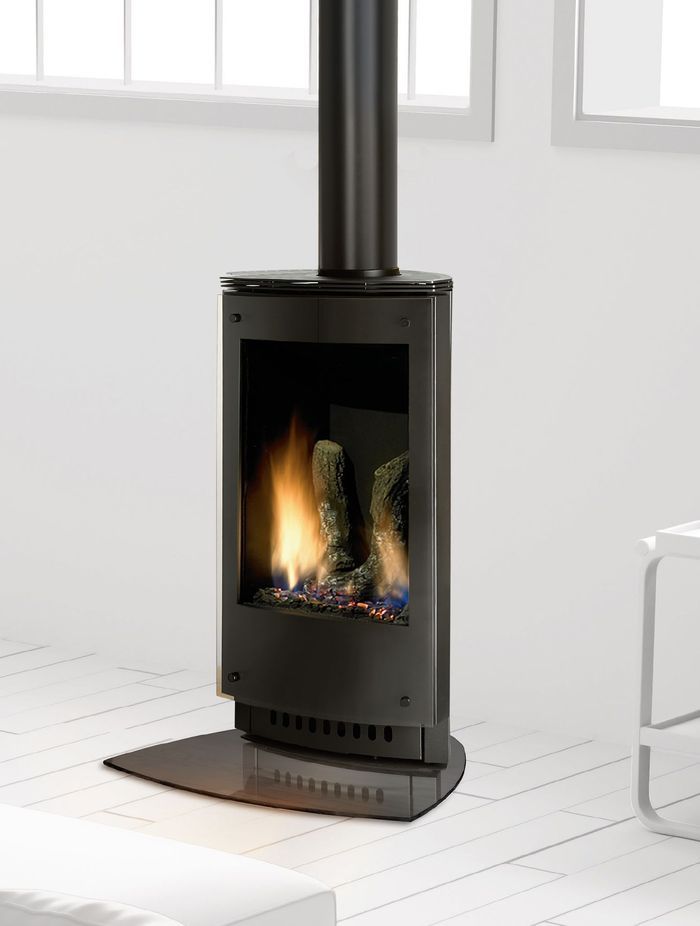 The VRTIKL by Horizon Fires offers a sleek design along with warmth and ambience.