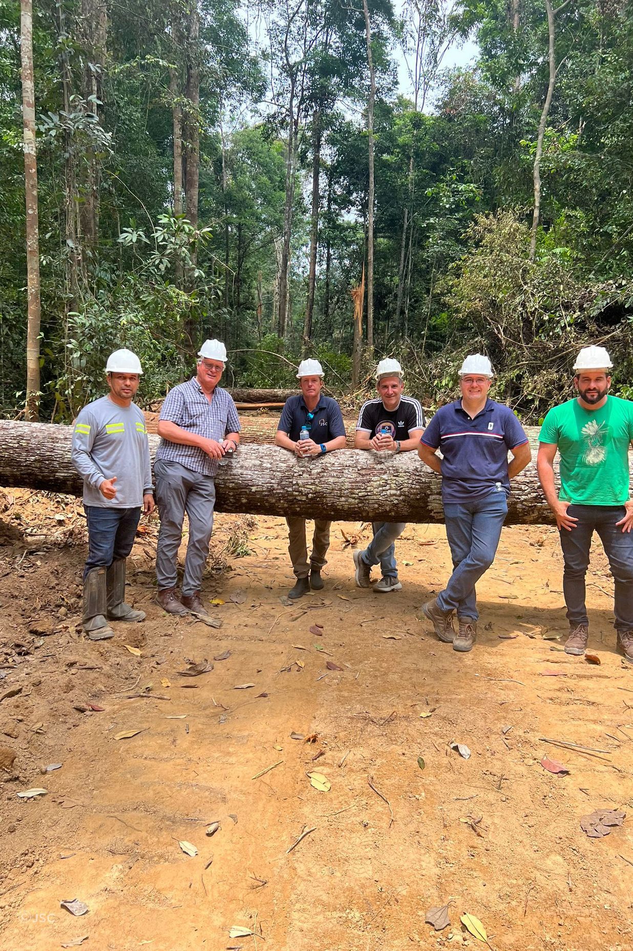 Visiting the sustainably managed forests that JSC works with is one way to ensure transparency and healthy relationships with the forestry team.