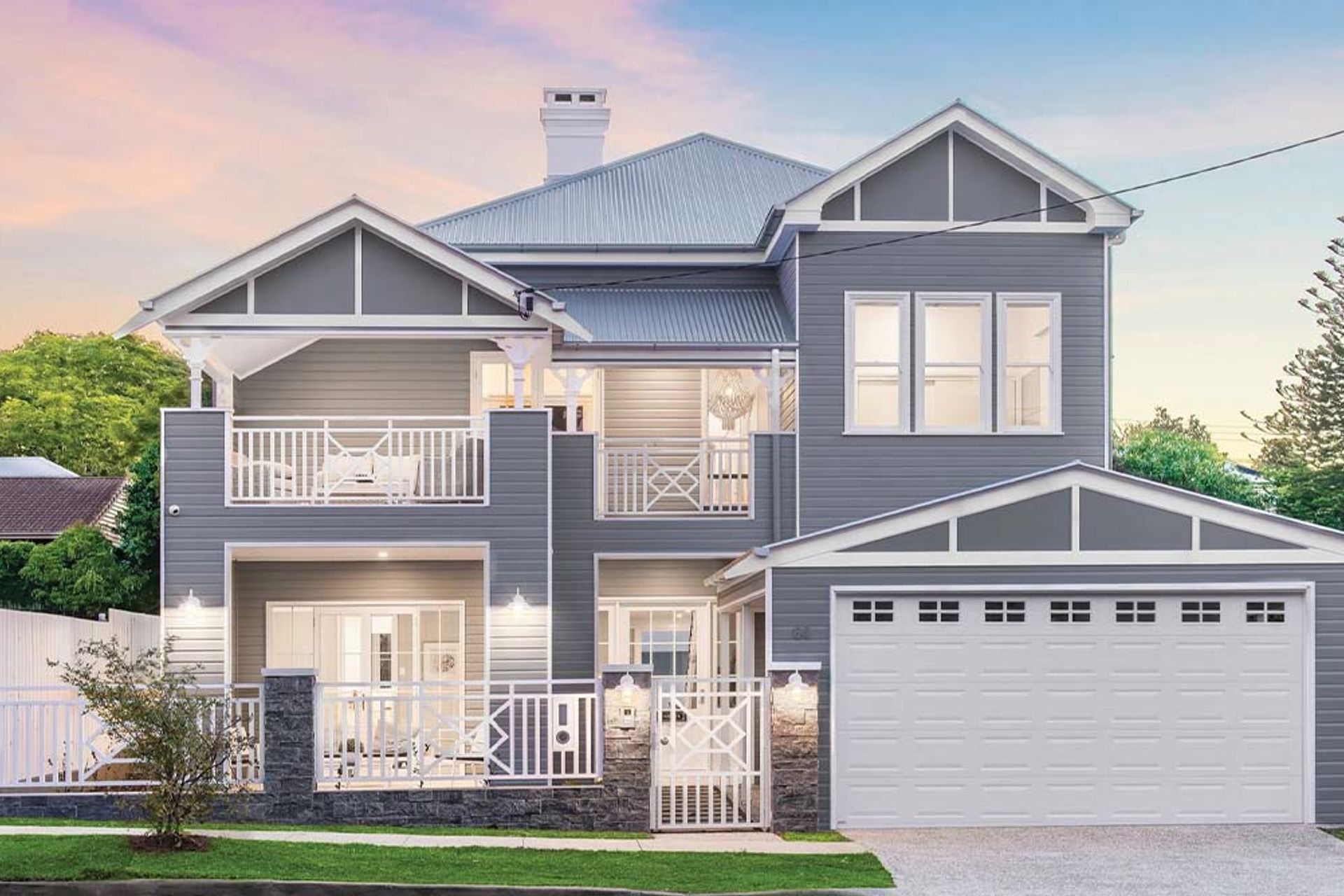 A heritage-style exterior.