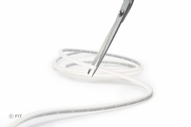 "Older LED strips needed to be cut at exact predetermined increments, or you’d end up with a piece of the light that didn’t work. With the freecut feature, you can cut the strip absolutely anywhere, allowing for more flexibility in your design.”