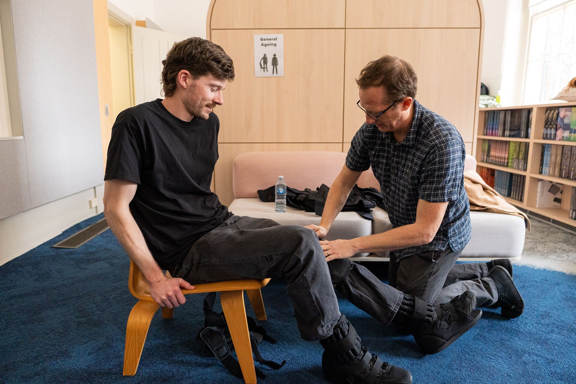 “The Caroma LiveWell Age Lab allows designers to literally experiment with ageing challenges, such as arthritis or vision impairment, so they can empathise on a fundamental level and design with purpose.”