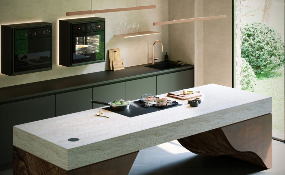 A refined approach to open-plan kitchen design with the BORA X Pure