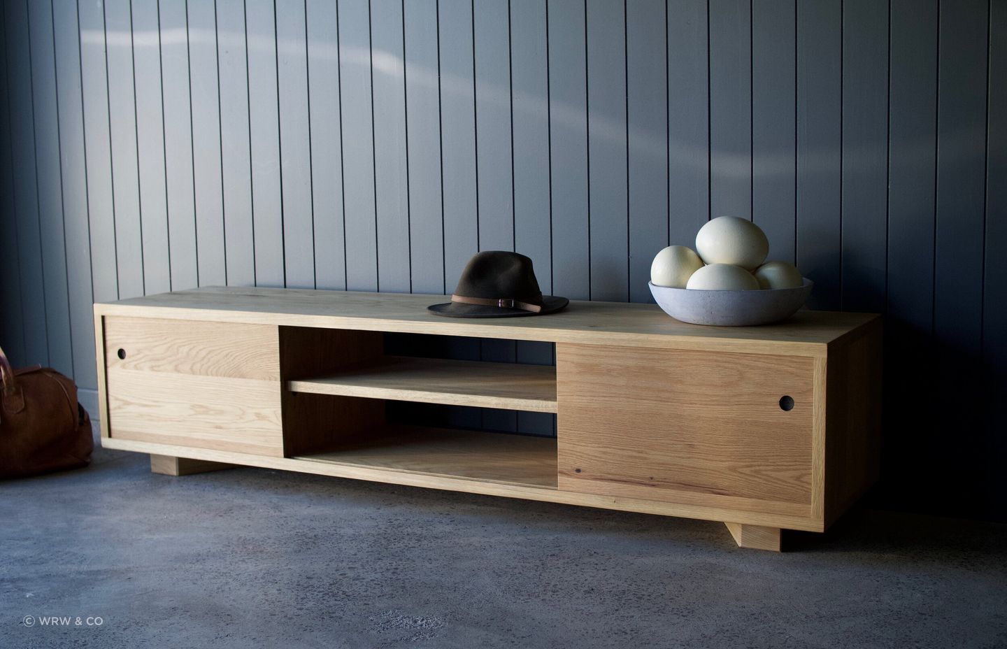 The Danish-inspired Butler Entertainment Unit is made to order and customisable, allowing you to tailor it to your needs.