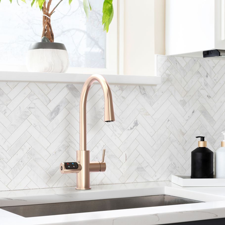 One tap wonder: instant boiling, chilled and sparkling water at the press of a button