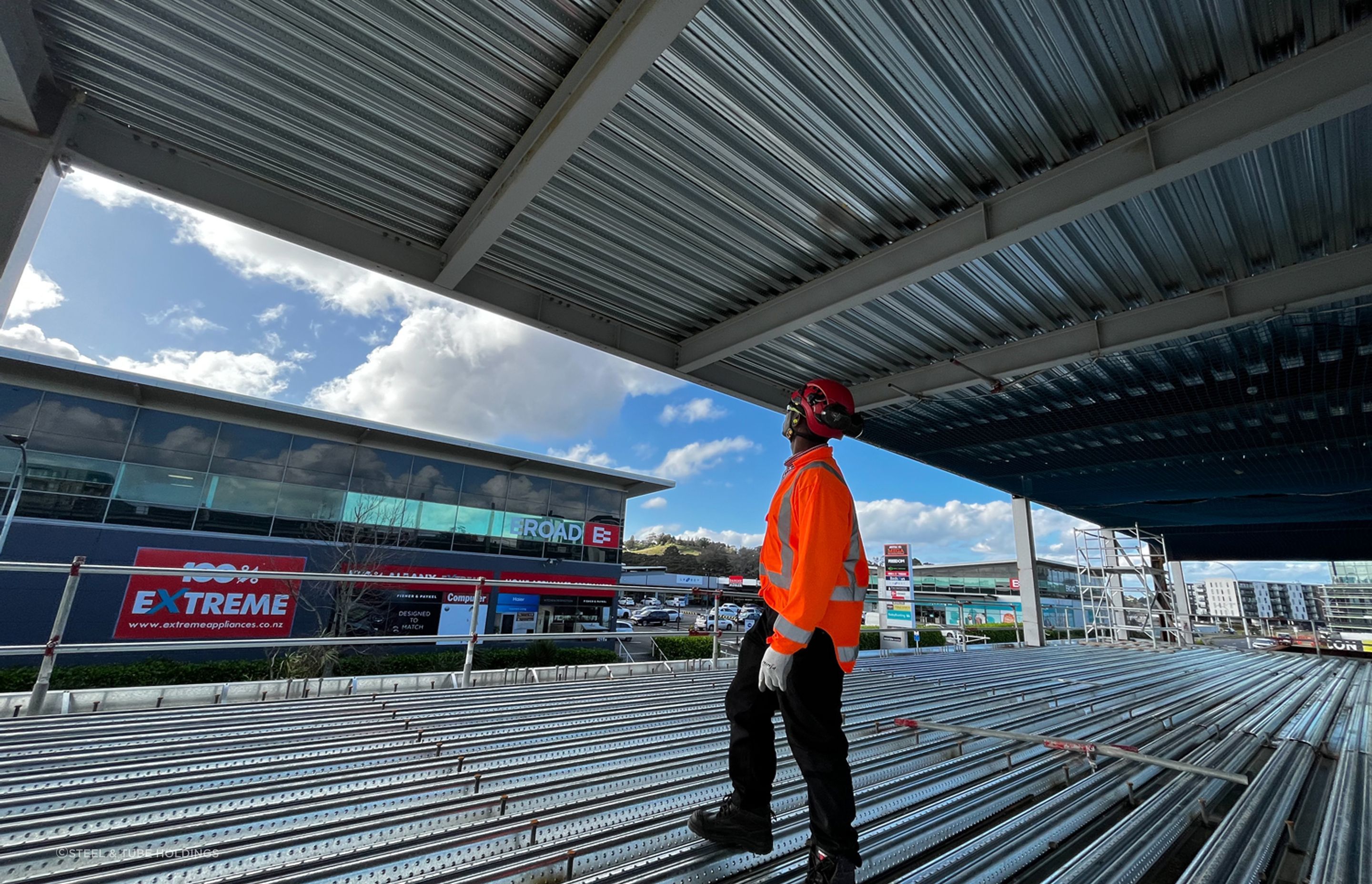 Two workers can lift and install 12-metre sheets with ease, making it perfect for hard-to-access areas,