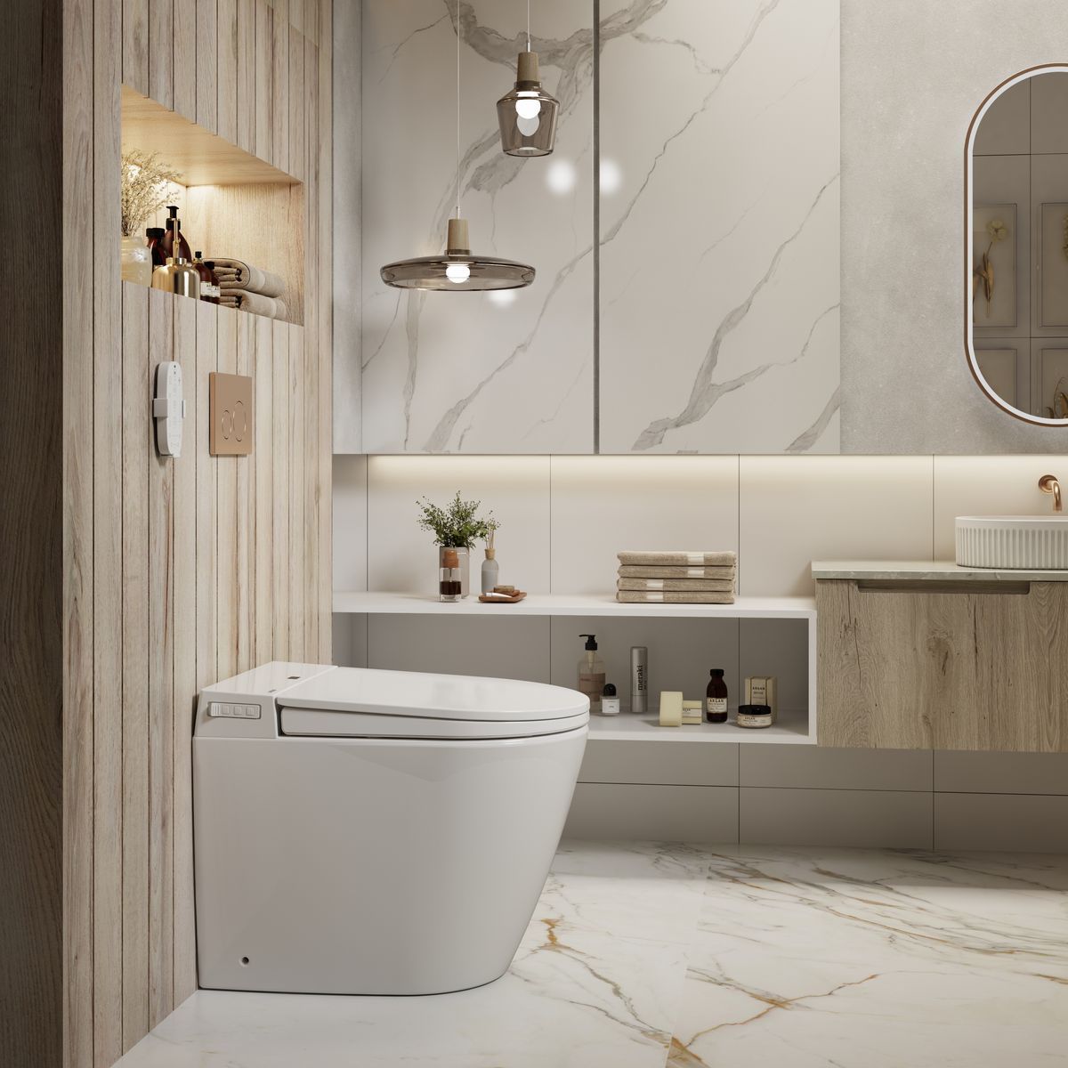 Style, hygiene and comfort: the smart toilet experience