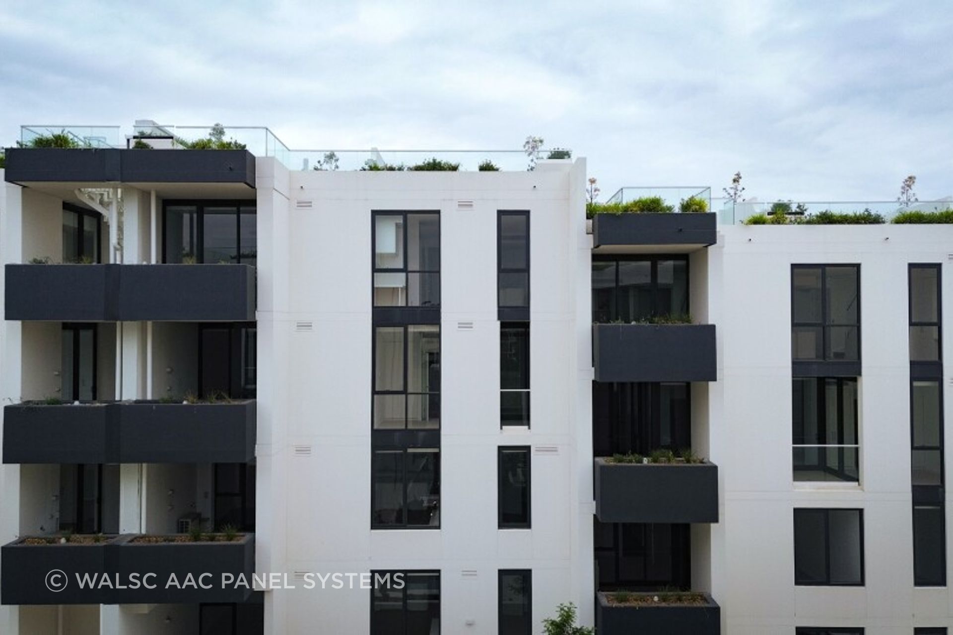 Walsc Facade System applied in Rouse Hill, NSW.