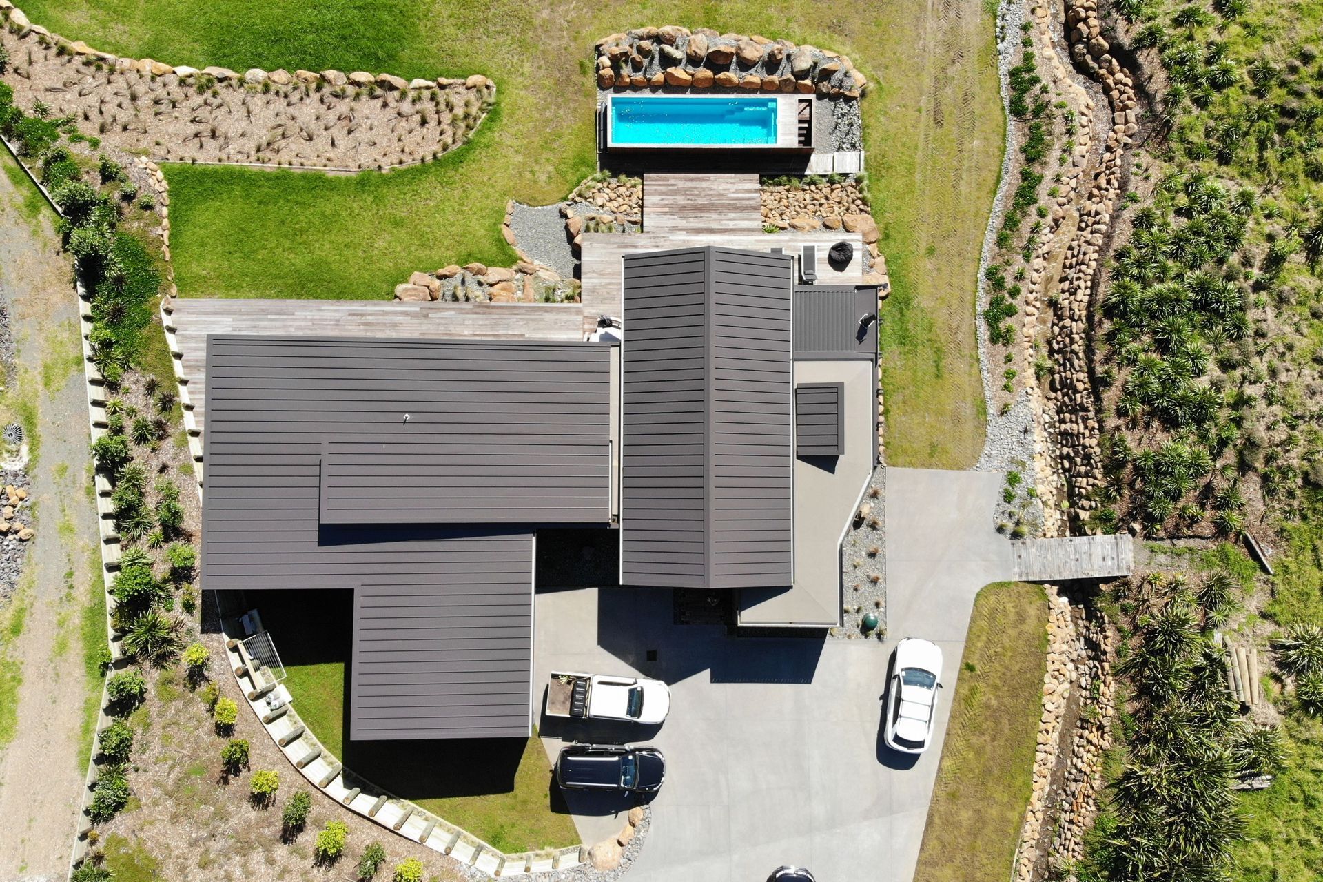 Shane says the project was the perfect opportunity to showcase the company's sustainable practices.