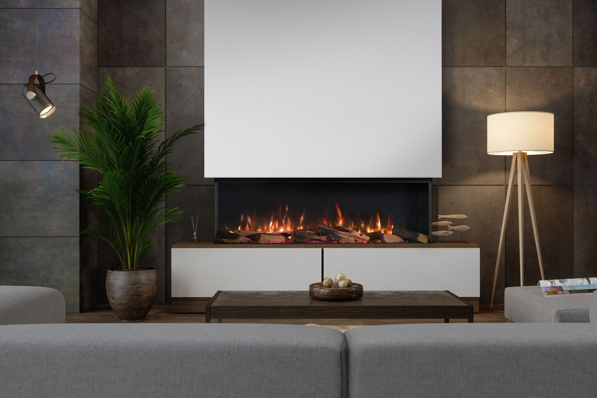 Elevate the ambiance of your living space with the Rinnai ES 1300 Electric Fire. This stunning electric fire is the epitome of realism, providing a mesmerising visual experience that will captivate you and your guests.