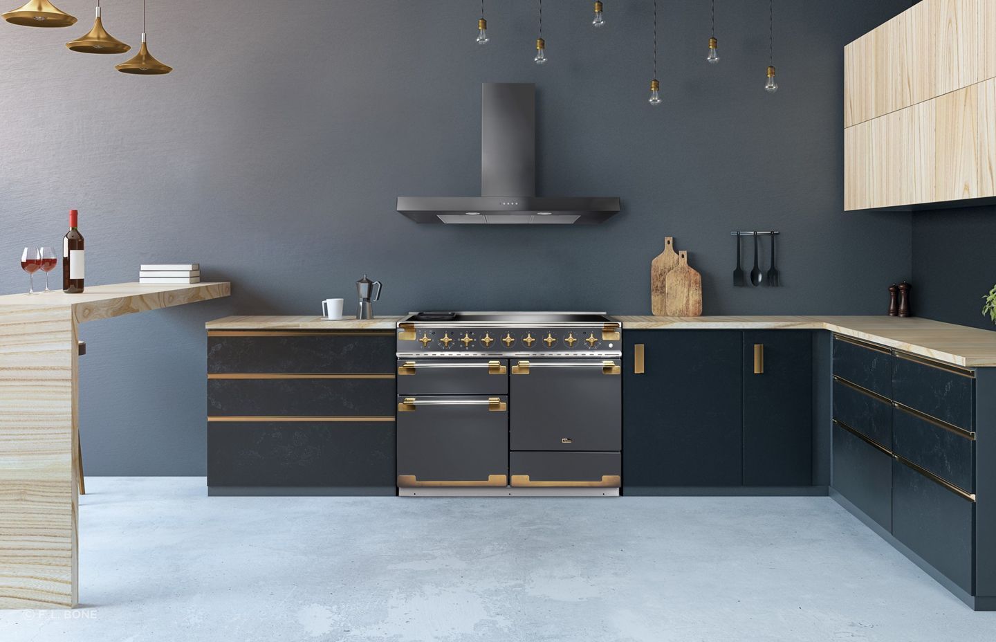 Catalytic liners, separate full and half grill functions, five hotplate cooking zones — the Falcon Elise Luxe 110 is packed full of features.