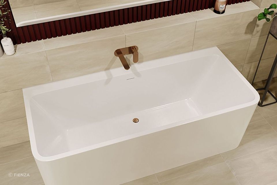 Empire Slim Basin/Bath Wall Mixer Set, Oval Plate
By Fienza