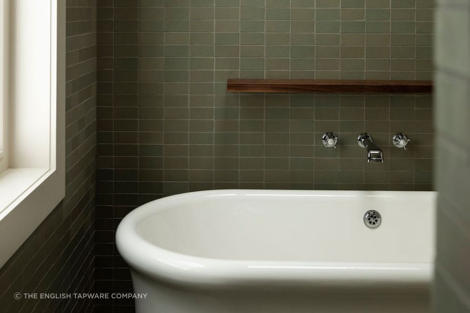Bath | Shower Wall Valve Tap Set by Perrin & Rowe
By The English Tapware Company